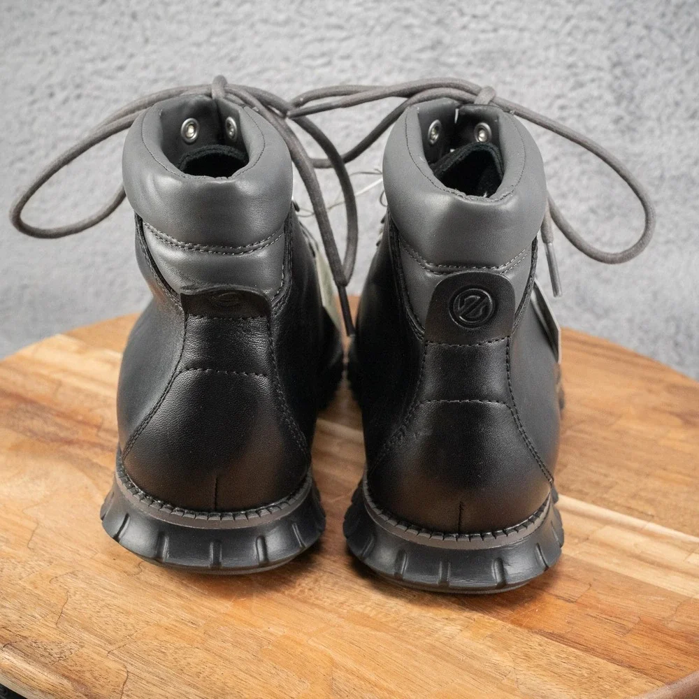 Cole Haan Zerogrand Water Resistant Black Hiking Boot Size 9.5 M C35594